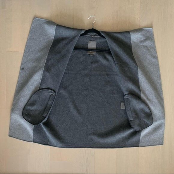 Vera Wang Grey Wool Coat - Picture 5 of 10